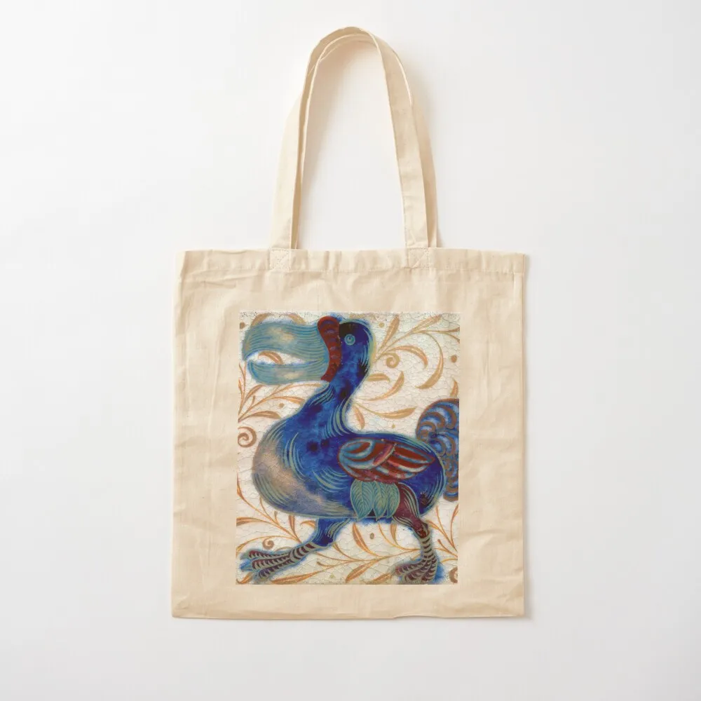 

William De Morgan The Dodo Tote Bag shopping trolley bag shopping bag logo canvas tote bags Canvas Tote