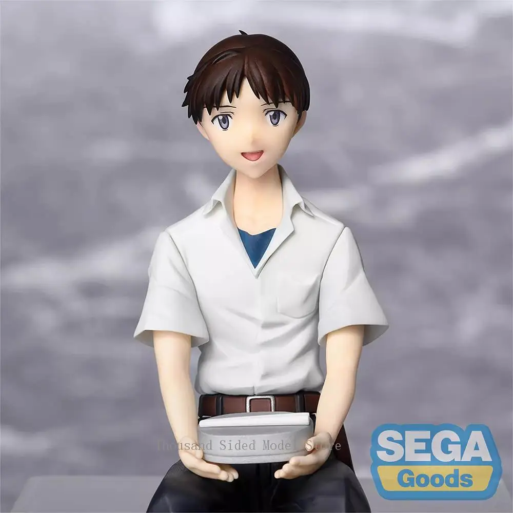 

Original SEGA PM NEON GENESIS EVANGELION Ikari Shinji Premium Chokonose Figure EVA Anime Model Collectible Toys Kawaii Gift