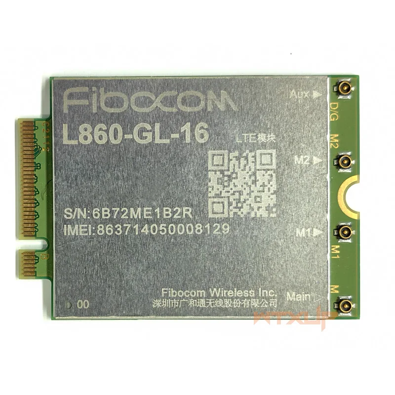 Imagem -02 - Placa de Rede Wifi L860 gl 16 4g Módulo L860-gl16 Cat16 Fdd-lte com Cartão de Antenas Adaptador Usb