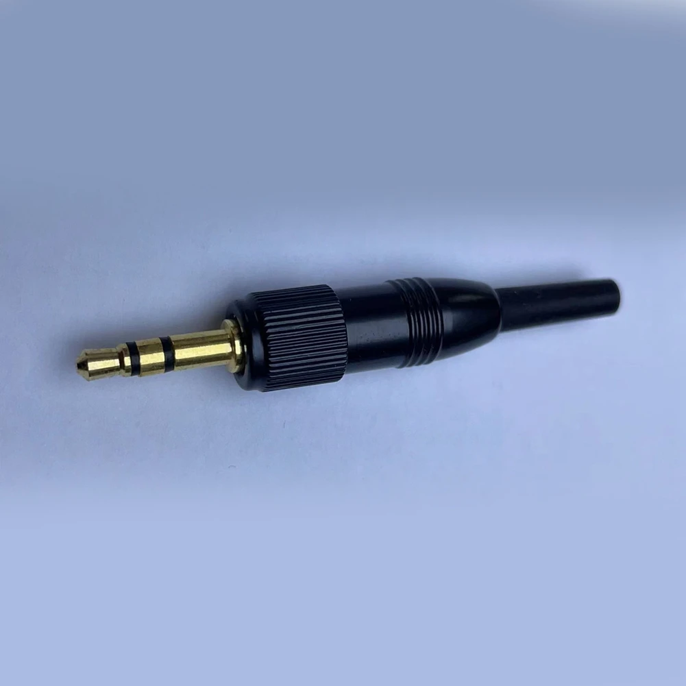 

New 10Pcs 3.5Mm Stereo Screw Locking Audio Lock Connector for Sennheiser for Sony Nady Audio2000S Mic Spare Plug Adapter