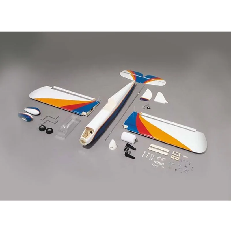 Grandes aviones Super Sportster 40 ARF Entrenador deportivo de ala baja Avión RC Avión de hobby ARF de madera precubierto para pilotos principiantes