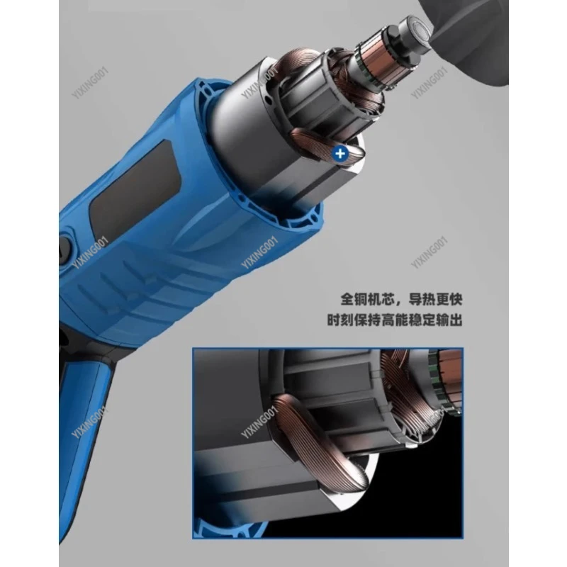 Household Handheld Bone Cutter - 220V Electric Chain Saw for Ribs, Frozen Meat Cutting Tool