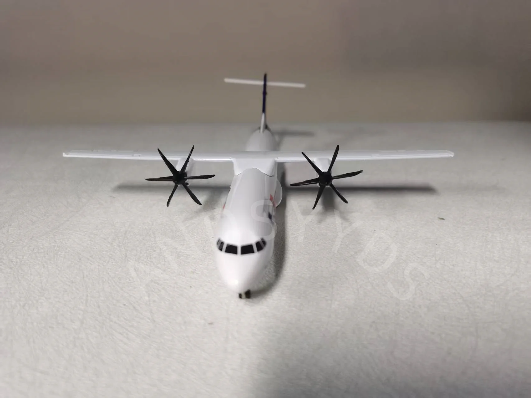 دييكاست الطائرات فيديكس ATR سبيكة المواد المعدنية 20 سنتيمتر نموذج طائرة مع عجلة الهبوط التروس طائرة لعشاق الطيران هدية #4