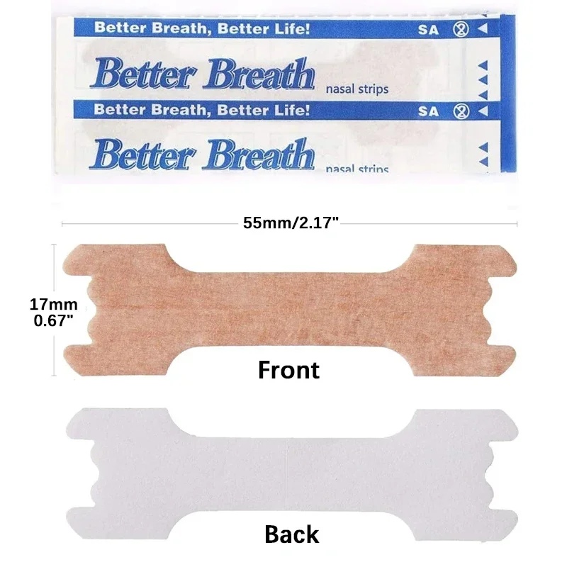 100/200/300 Stuks Adem Neusstrips Juiste Manier Stop Snurken Anti Snurken Neusstrip Gemakkelijker Beter ademen Goed Slapen Patches