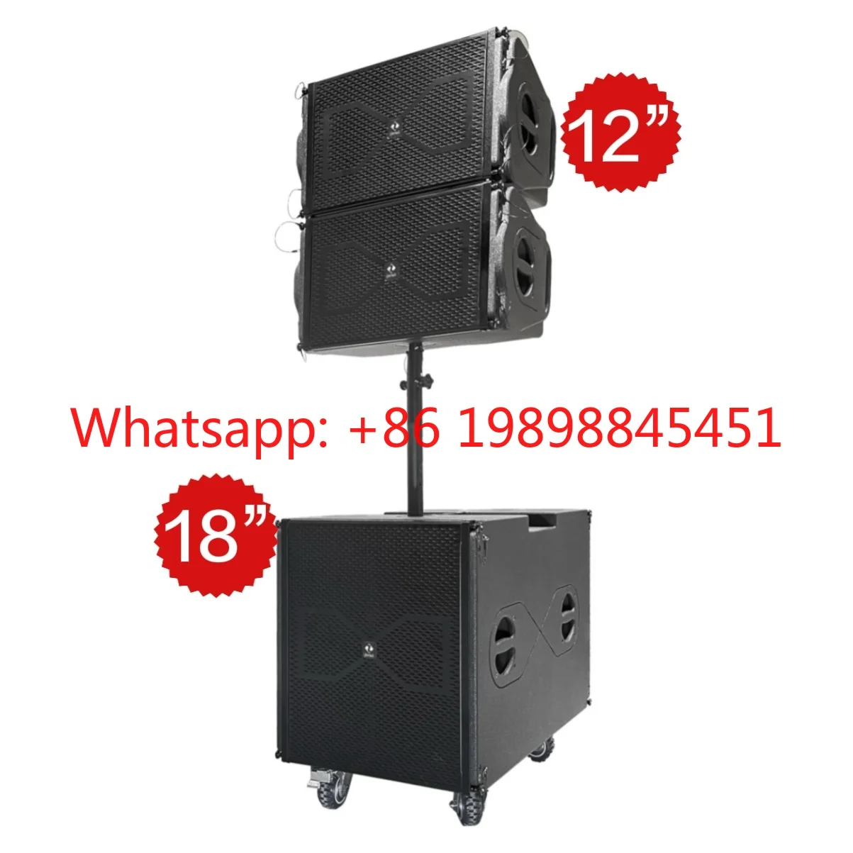Sandy K6 Professional Line Array Speaker Waterproof Audio Sound Equipment Outdoor Active PA System