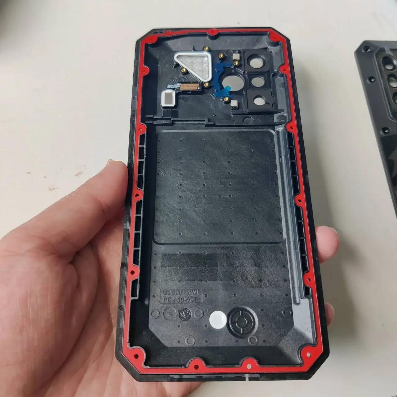 For Ulefone Power Armor 18T/19T Original New Protective Housings Battery Case Bumper Back Cover With Antenna FPC Replace Part