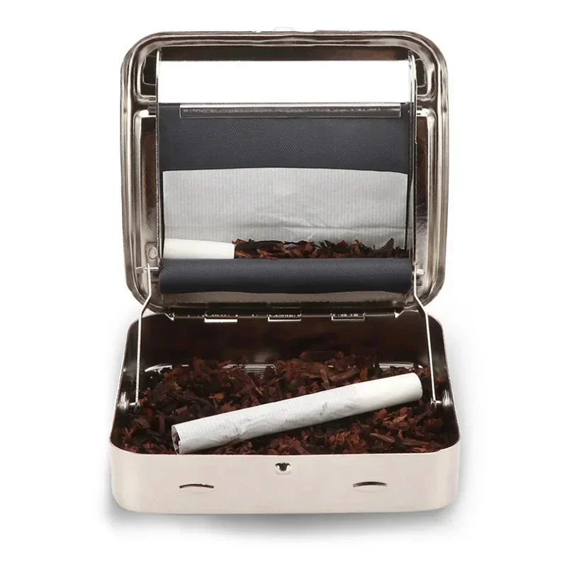 MERCURY Portable 70/78/110mm Rolling Cigarette Machine Metal Tobacco Storage Case Suit for Roller Paper Smoking Pipe Accessories