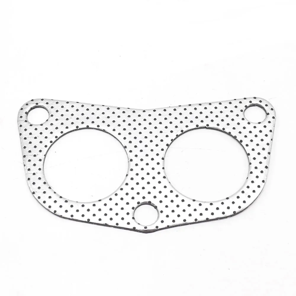 5pcs/lot Aluminum Exhaust Gasket/Car Engine Downpipe Flange/Exhaust Pipe Gasket For Honda D15-B18 Car YC101117