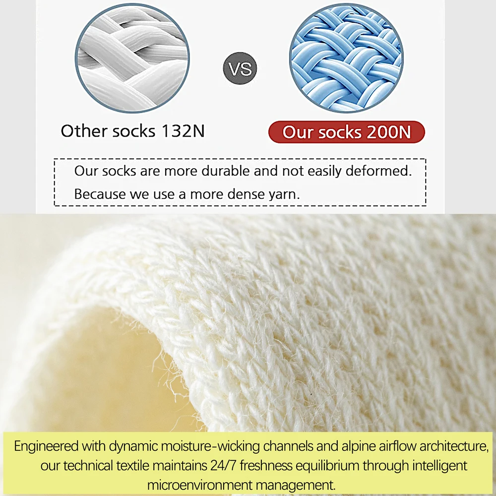 3 Paar Sommer-Zehentrenner-Socken für Damen – reine Baumwolle, antibakteriell, geruchshemmend, atmungsaktives Mesh-Design für Pilzschutz – Detail 6