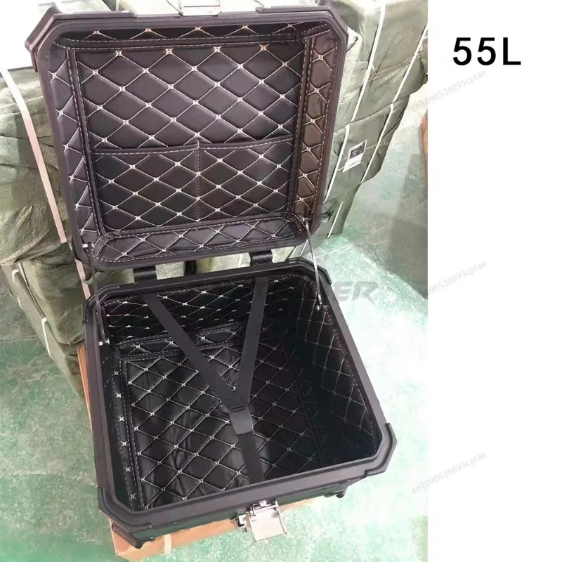 Для 28L 36L 45L 55L 65L 80L 100L Чехол для багажника из алюминиевого сплава Вкладыш для багажника Внутренний контейнер Хвостовой чехол Сумка с подкладкой из искусственной кожи