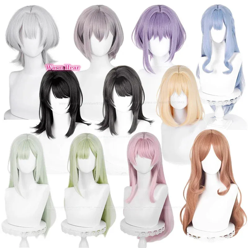 애니메이션 합성 헤어 타카마츠 토모리 라나 카나메 토가와 사키코 아논 치하야 소요 나가사키 무츠미 와카바 코스프레 애니메이션 가발