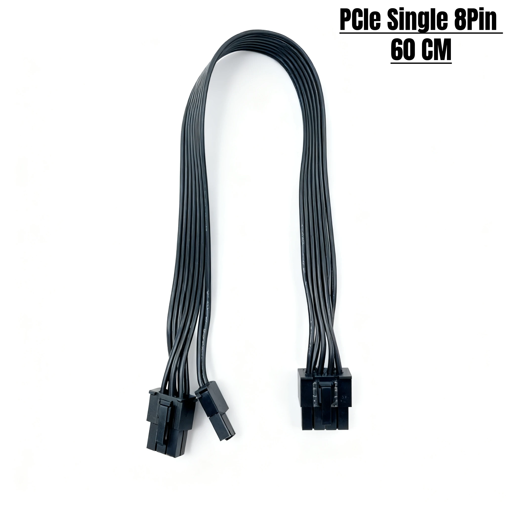 YEPLOOK 18AWG PCIe 8Pin 60CM Flat Cable for Corsair CX Series