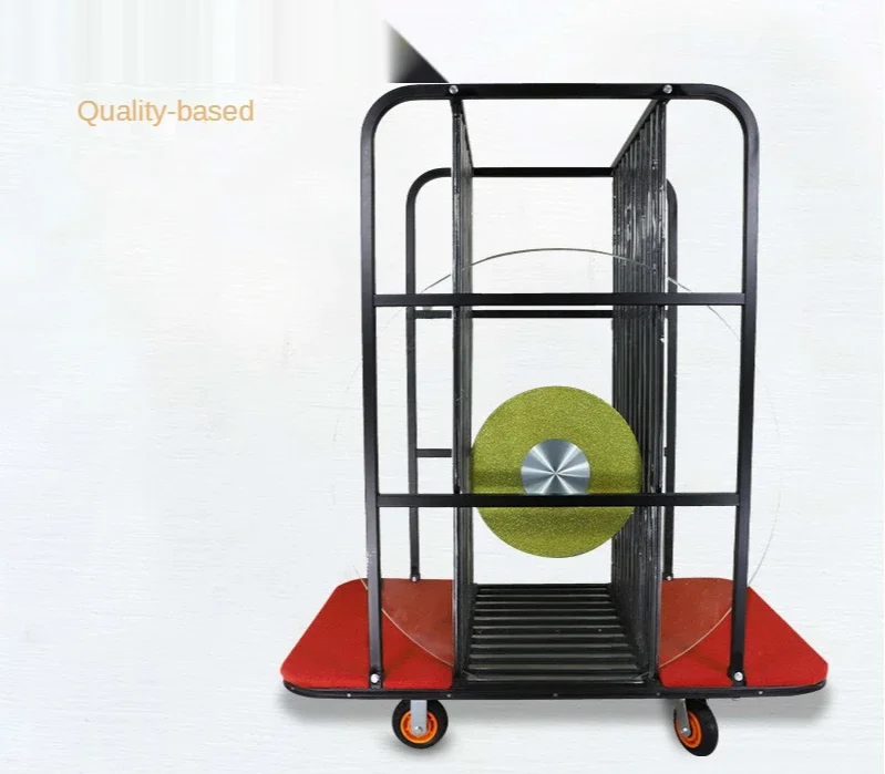 Glass Turntable Truck Restaurant Transport Car Storage Car Hotel Collection Car Transport Trolley