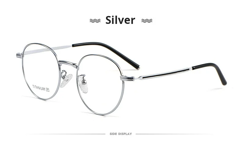 YIMARUILI Retro Runde optische Brillen für Herren und Damen, blaues Licht blockierend, UV400, entspiegelt, Rezeptbrille – Detail 11