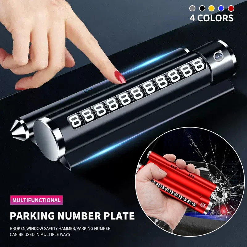 

Металлические парковочные блоки, вращающиеся ролики, номерные знаки мобильного телефона для Volvo RDESIGN XC60 XC90 S60 S80 S60L V40 V60 AWD V90