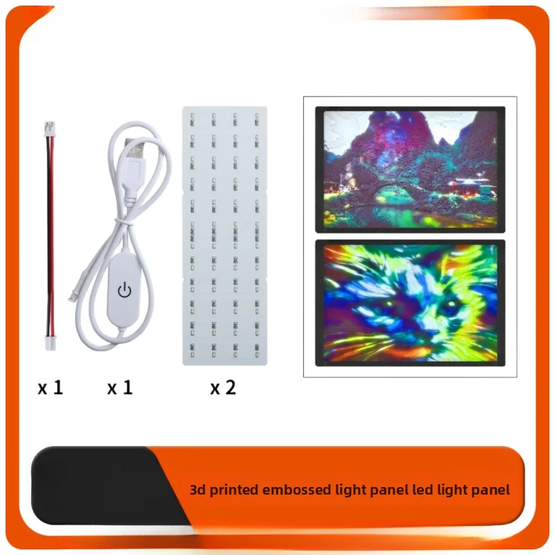 

Совершенно новый для Tuozhu P1/X1/A1/A1 MINI с тиснением, светодиодный креативный компонент, аксессуар с 3D-печатью