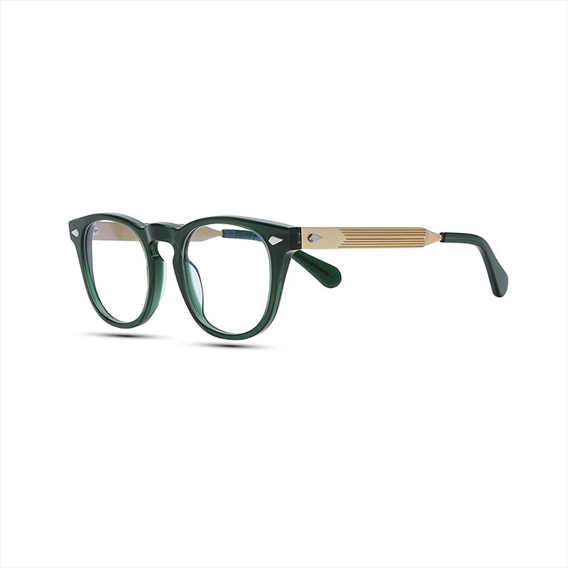 

Vintage Women's Optical Glasses Frames Retro High Quality Acetate Glasses Frames Men's Clear Lenses Unisex Luxury Frames Glasses