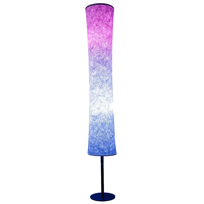 

Ambient light led floor light round living room bedroom folding color-changing smart APP