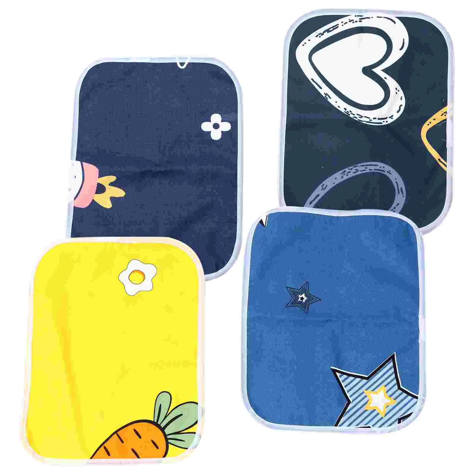 

4 Pcs Guinea Pig Pad Pee Pads Washable Kids Toys Hamster Liner Parrot Pet Cage Rat Bedding for Mattress Ferret Accessories