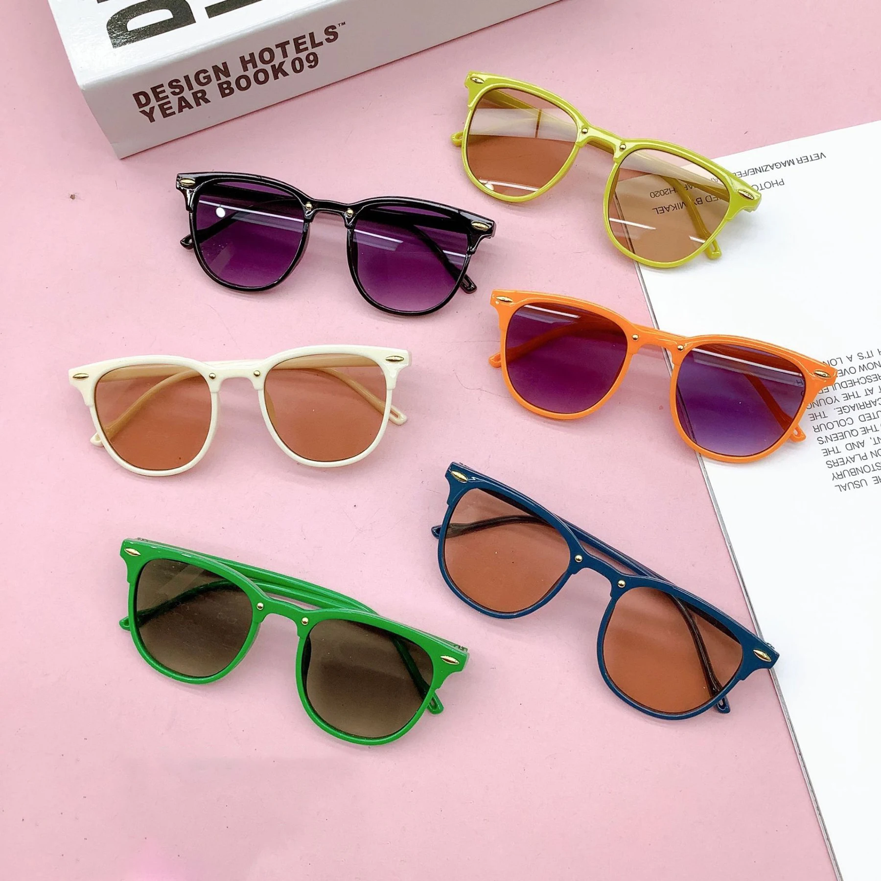 

New Fashion Children's Sunglasses Versatile Trend Boys' Sunglasses Show Street Shooting Baby Glasses