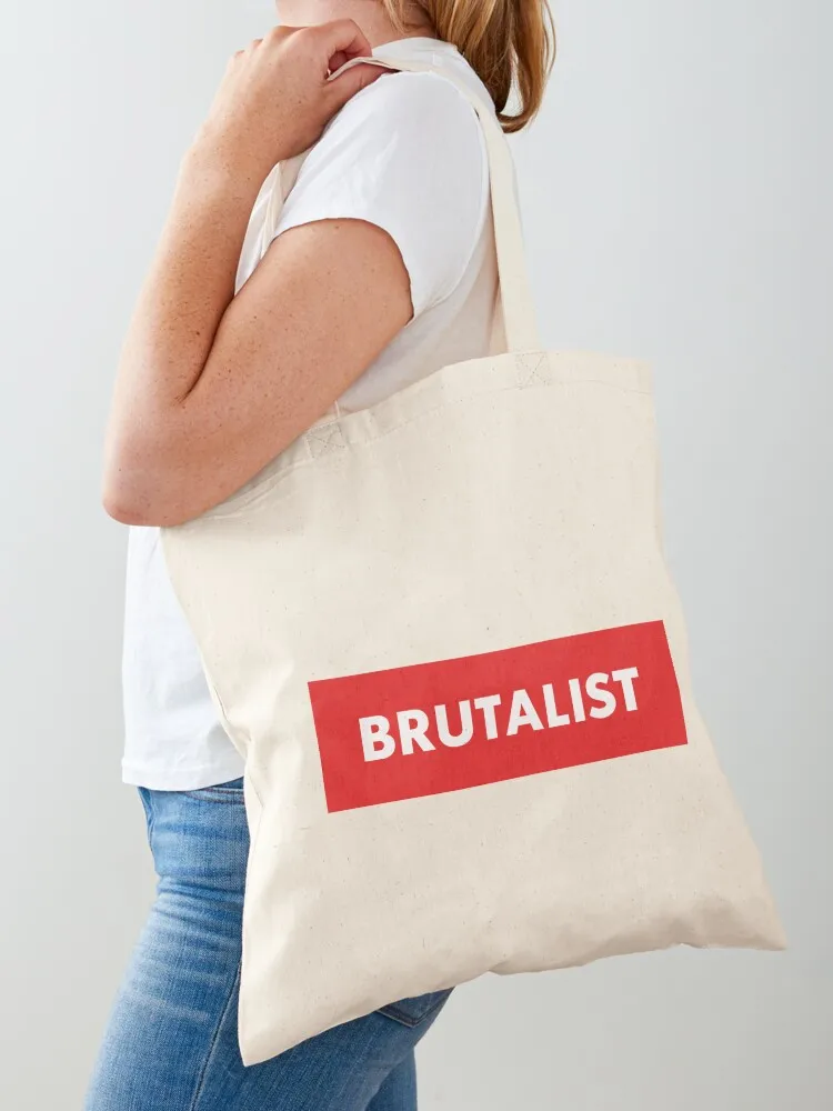 

Brutalist Tote Bag Women's shopper shoping bag Portable shopping bag Large bags for women