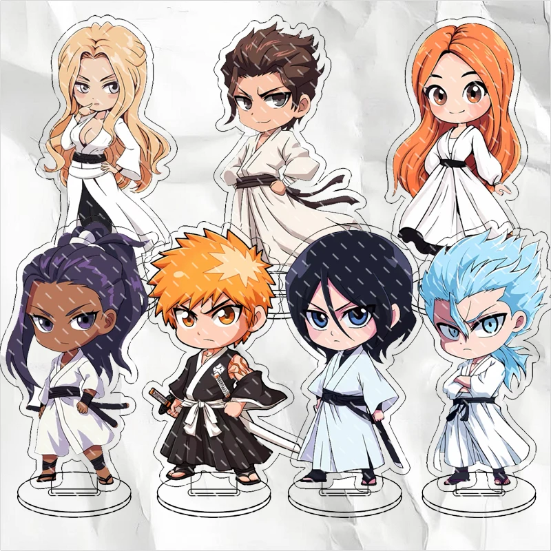 Anime Keychain BLEACH Peripheral Goods Key Chain Accessories Cute Bag Pendant Key Ring for Fans Gift