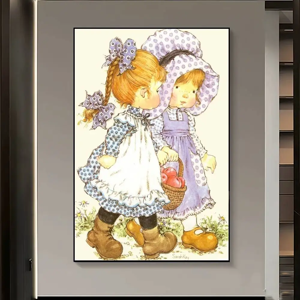 Cartoon Sarah Kay Poster Gallery Home Decoration Wall Stickers