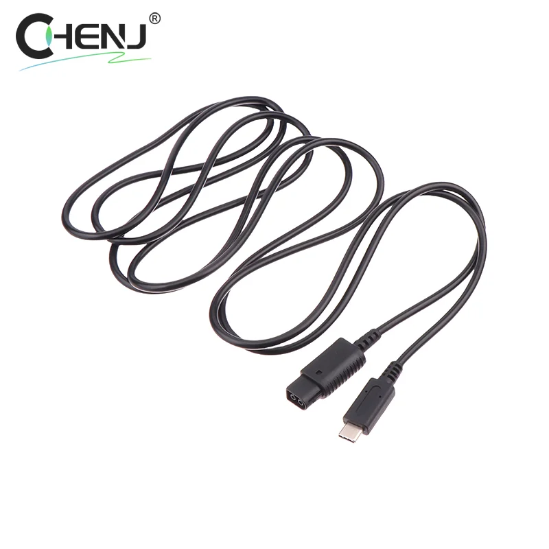 1Pcs 2M Black Cable For WII Suitable For NGC Host PD Power Cable Charging Cable Cords Repair Accessories