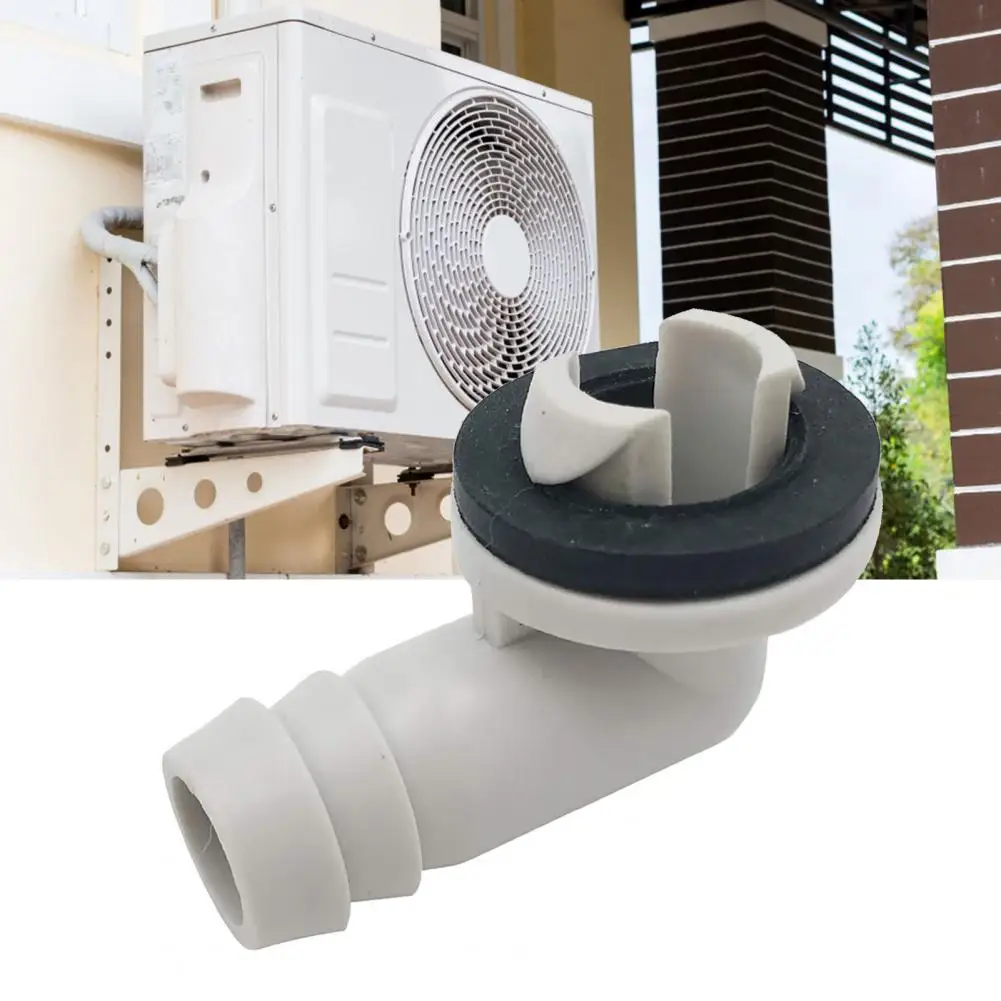 AC Drain Hose Connector  High Quality Weather Resistant Versatile Air Conditioning Unit  Elbow Conditioner Drain Connector