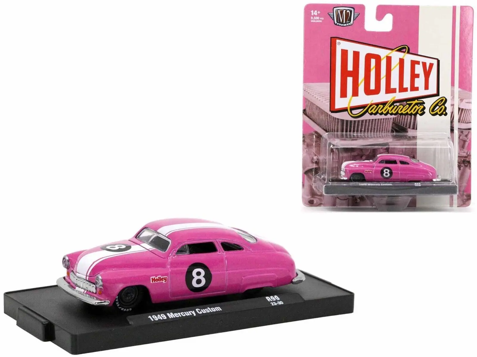 M2 machines 1:64 1950 Studebaker dodge charger r/t Mercury custom Collection die cast alloy car model decoration gift