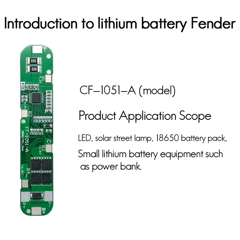 BMS 5S 18.5V 12A 18650 Li-Ion Lithium Protection Board Battery Charge Board Short Circuit Protection