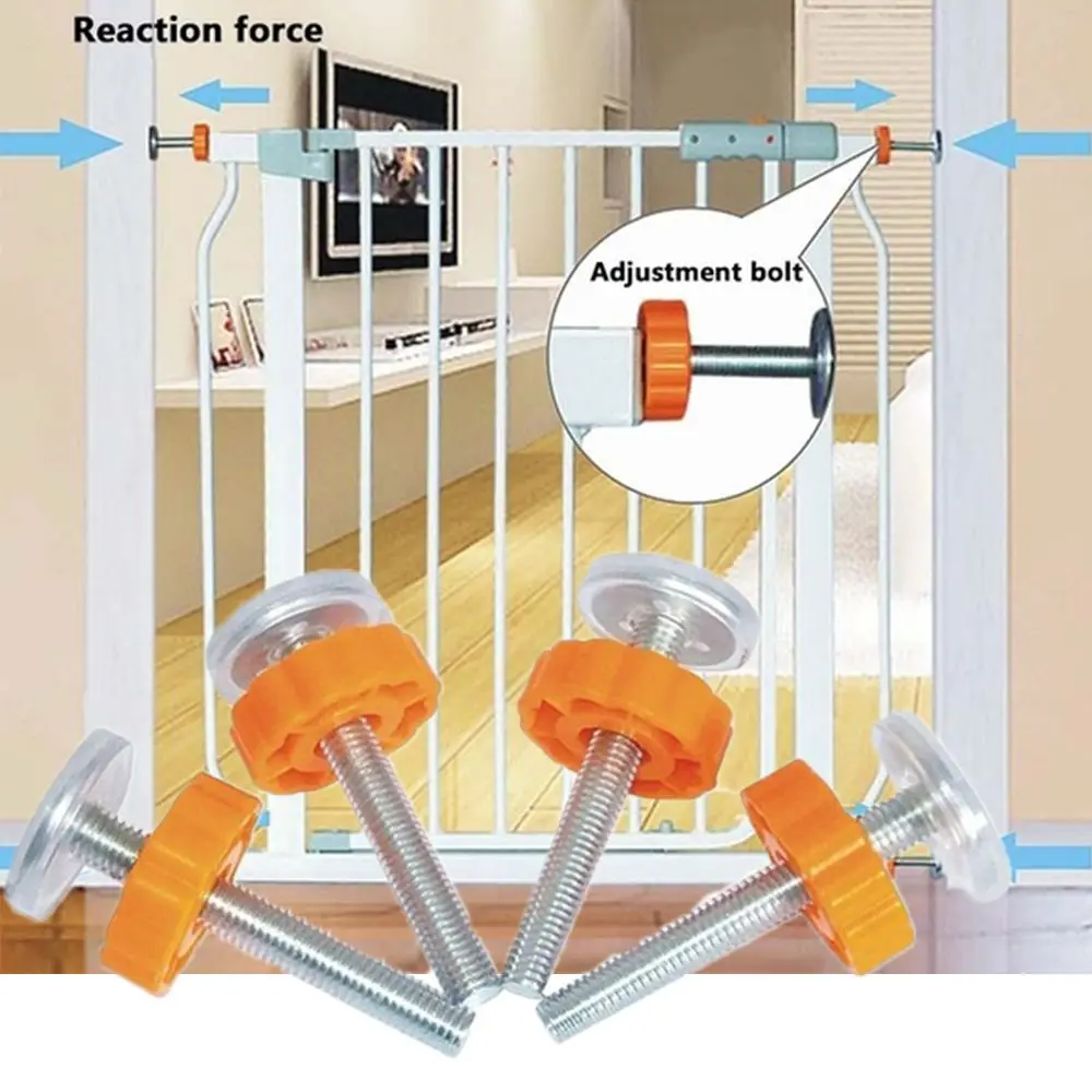 Kit Gate With Locking Guardrail Pet Safety Gate Bolts Bolts Accessories Baby Safe Screws/Bolts