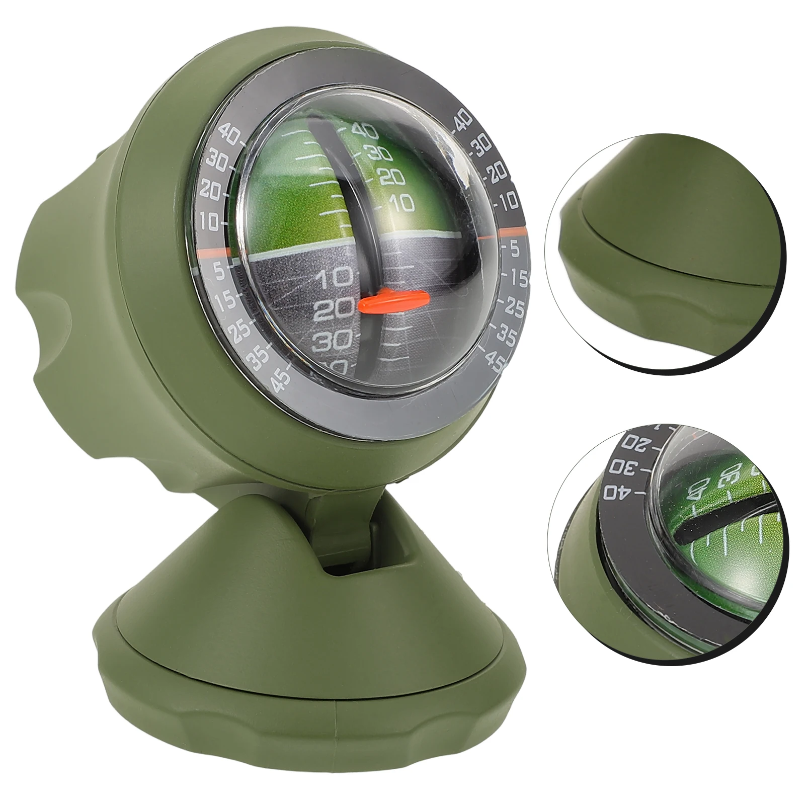 

Inclinometer Level Indicator Slope Meter Vehicle Adjustable Angle Measurement Tool Level Tilt Gauge Slope Gauge for Car Use