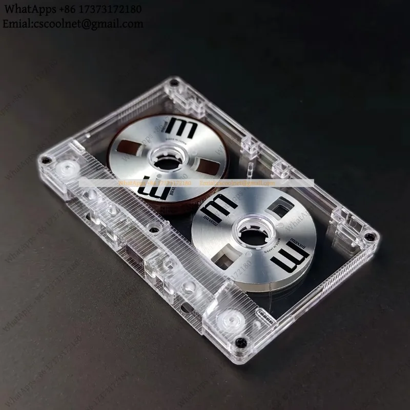 Metal Reel To Reel Blank Audio Recording Cassette Tape 46 Min
