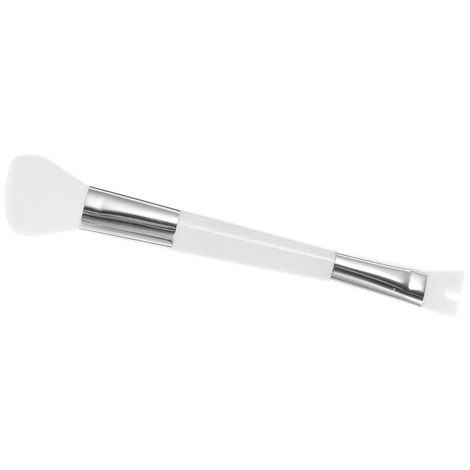 فرشاة بودرة الأنف المزدوجة الأطراف، فرشاة كريم أساس محمولة للنساء، أداة مزج