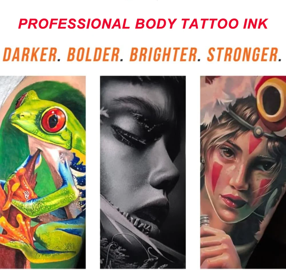 17Colors 15ML Tattoo Ink Pigment Body Color Drawing Art Tattoo Ink Semi-permanent Makeup Tattoo Supplies for Tattoo Artists - Image 4