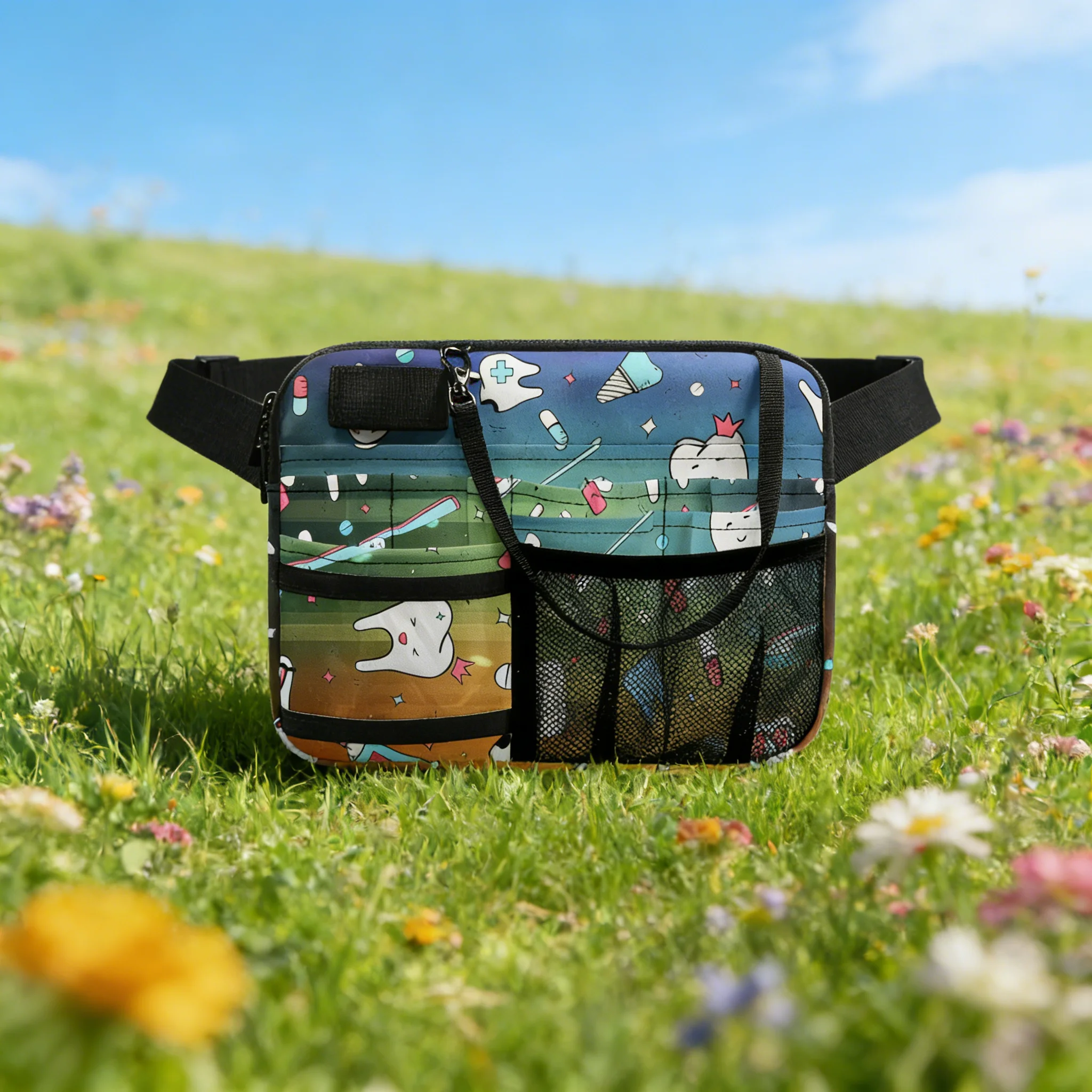 

Medical Stethoscope Waist Bag, Nurse Tool Fanny Pack, Lightweight Organizer