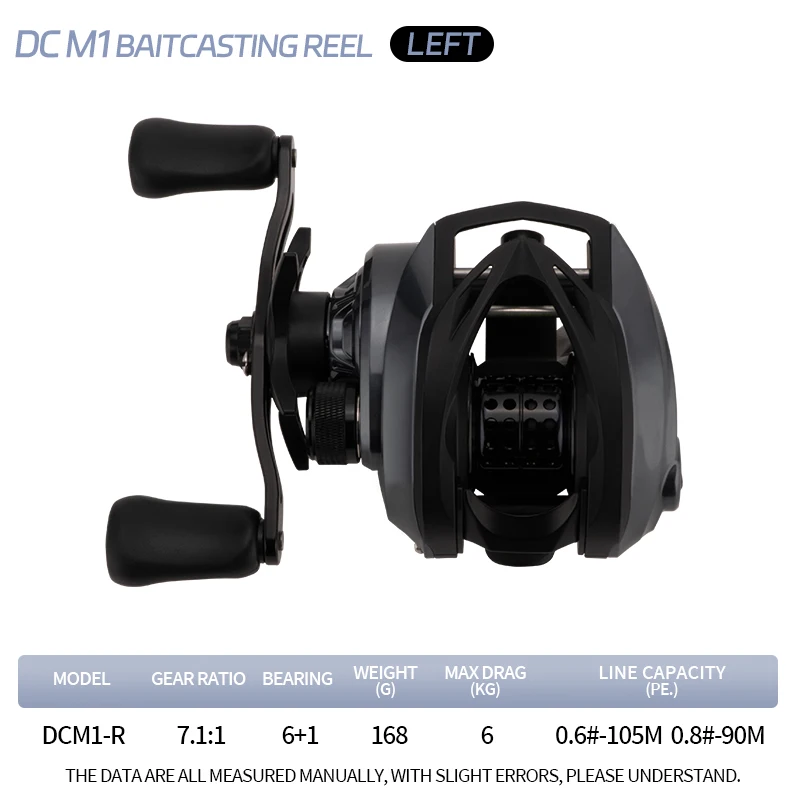 DEUKIO 新型DCフィッシングリール コイ用電動ベイトキャスティング