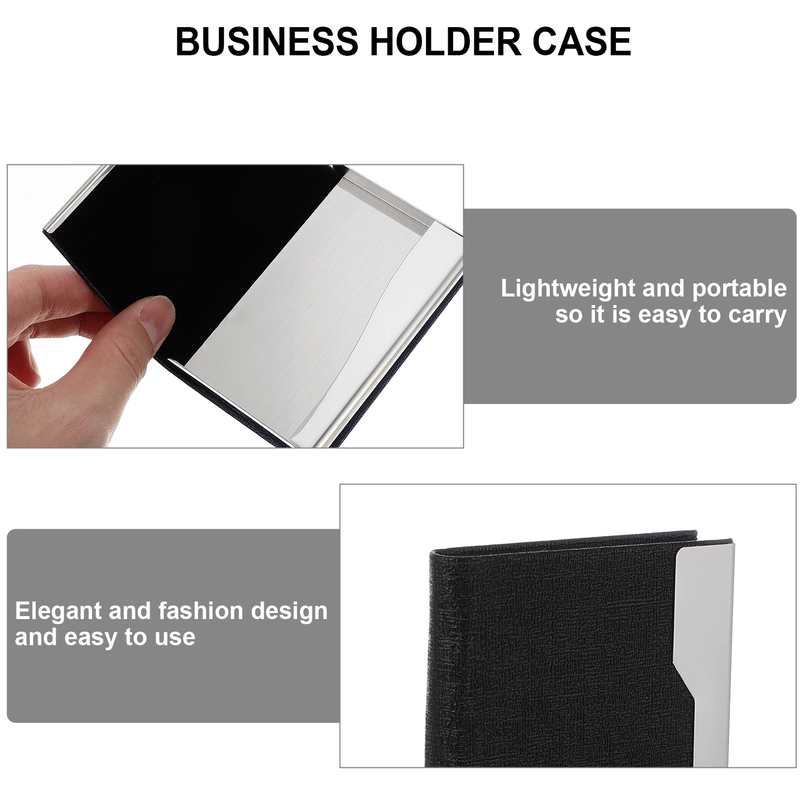 

Portable Cards Case PU Business Cards Box Name Cards Case Business Cards Storage Case