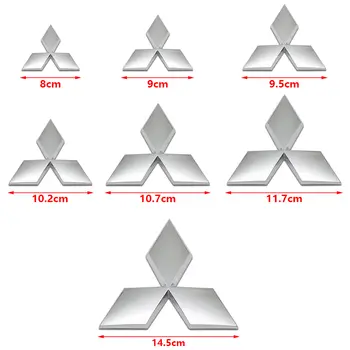 ABS přední maska automobilu logo odznak dekorace nálepka pro Mitsubishi Pajero Outlander XL Montero Lancer Galant Xpander příslušenství 8 nejlepší prodej Znak Mitsubishi Montero - №1