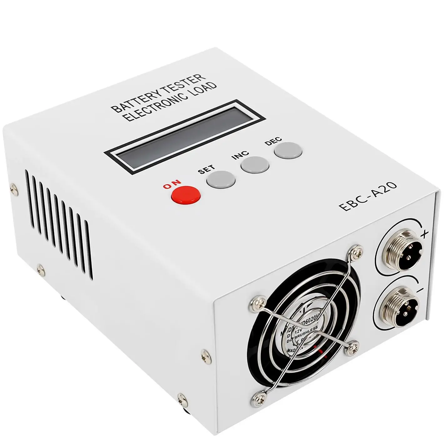 85W Li-Ionen-Batteriekapazitätstester EBC-A20 Batterietester mit LCD-Anzeige DC19V-20V zum Testen der Kapazität von Lithium-/Blei-Säure-Batterien