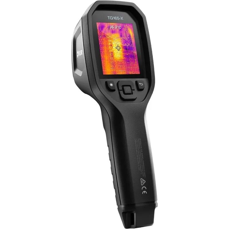 Thermal Imaging Camera with Bullseye Laser: Commercial Grade Infrared Camera for Building Inspection, HVAC and Electrical