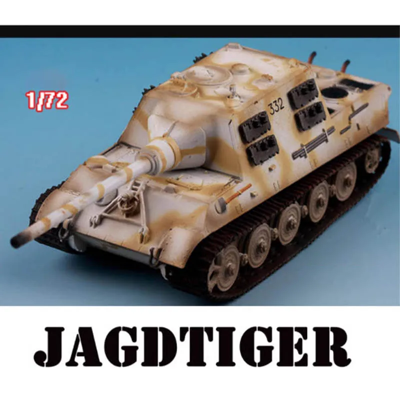 

Масштаб 1:72 Jagdtiger, тяжелый танк-разрушитель, имитация гусеничного танка, модель статического дисплея, Коллекционная игрушка, подарок, сувенирное украшение