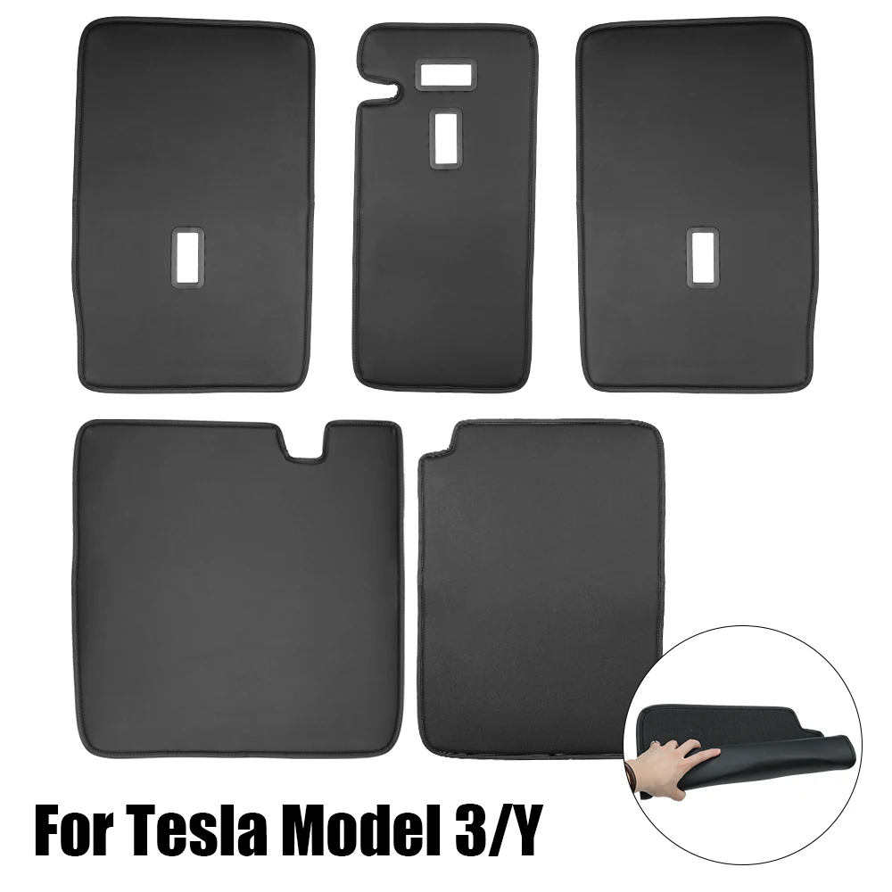 Car Seat Back Covers For Tesla Model Y 3 Rear Protector Trunk Cushion Comfortable Protection Pad Waterproof Auto Accessories