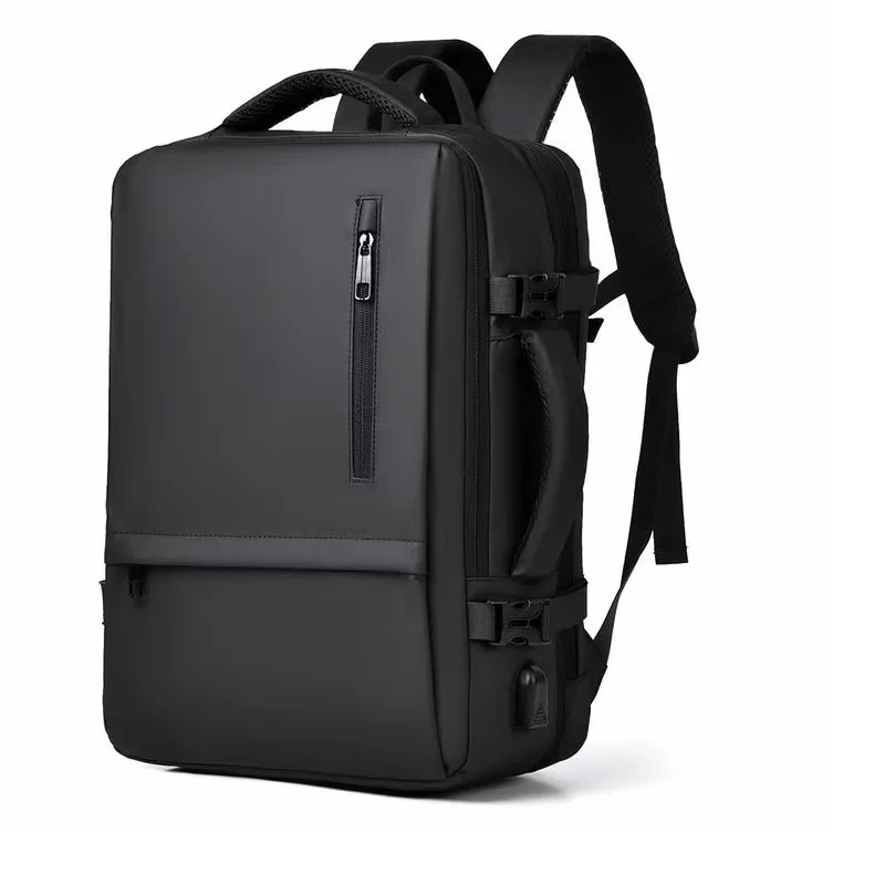 

New Men's Backpack, Vacuum Compression Backpack, Multi-Functional Computer Bag, Large Capacity Expandable Business Travel Bag