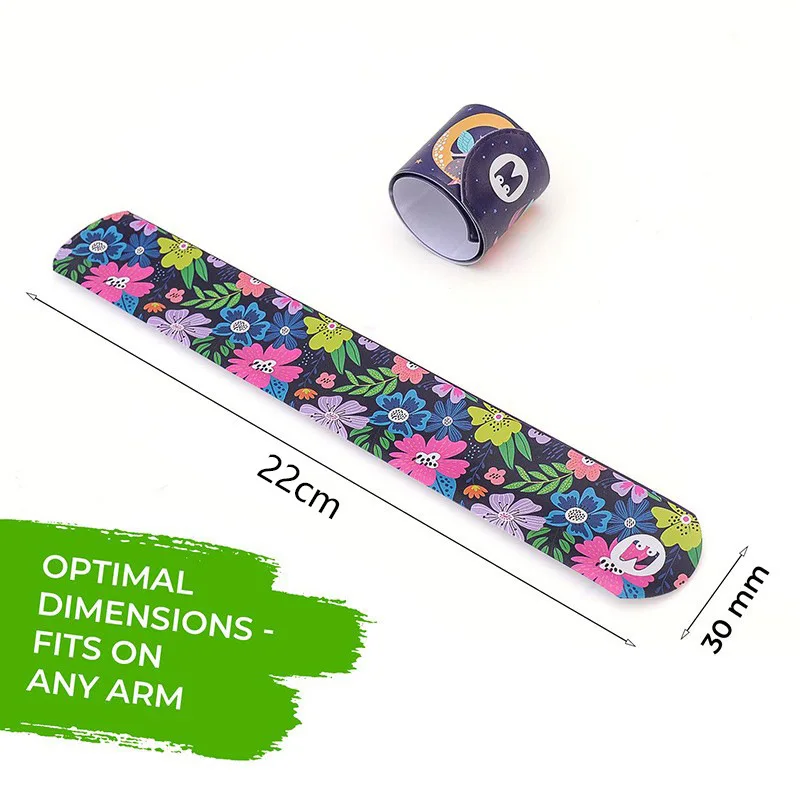 Schlagarmbänder für Kinder, Großpackung Armbänder mit Tiermotiven, Partygeschenke, Klassenzimmerpreise, Geburtstagsgeschenke, Geschenktütenfüller – Detail 7