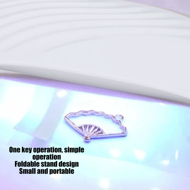 UV Glue Curing Lamp 36W 12 LED Lamp Beads Foldable Stand Design USB Curing Lamp For DIY Resin Crafts
