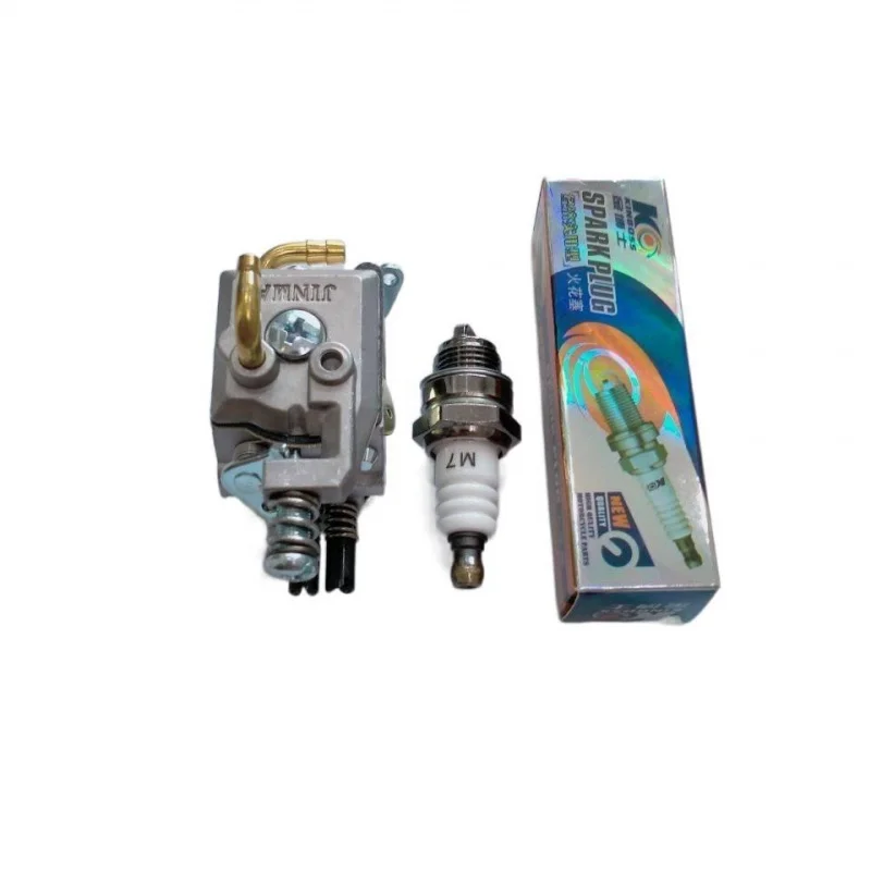 Для 45/52/58/59 325 маленькая лесозаготовительная пила, медный носик, пластиковый носик, карбюратор (одна свеча зажигания подарят в подарок)