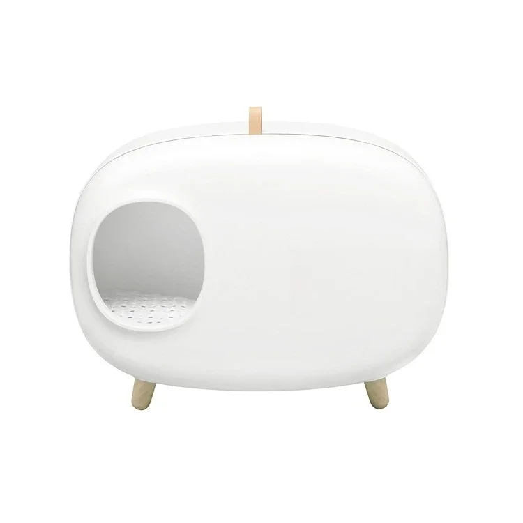 

Cat litter box, fully enclosed, pet supplies, cat toilet, large drawer.