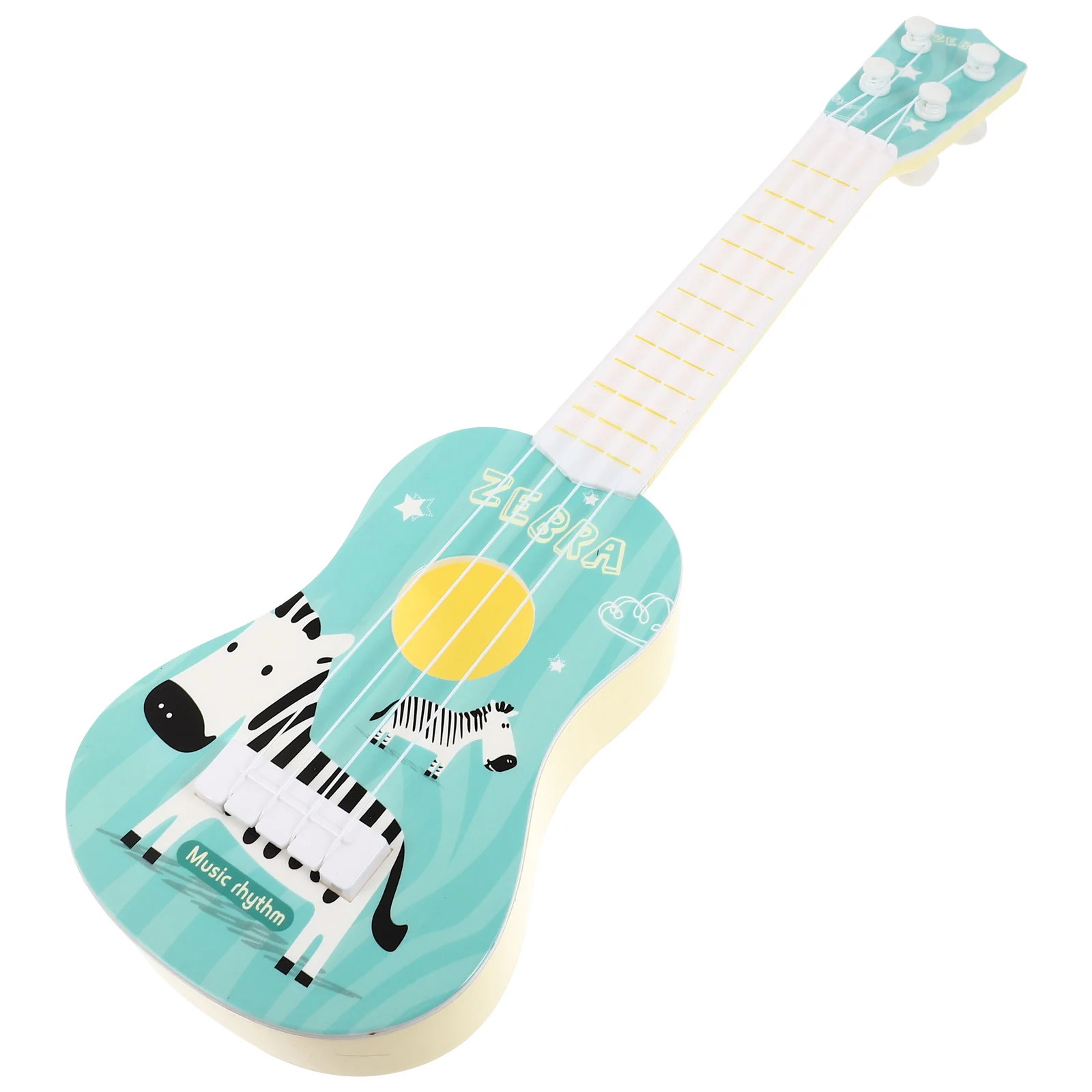 

Children's Ukulele Early Musical Learning Toy for Beginners Mini Guitar Model Instrument Plaything Kids Plastic Creative